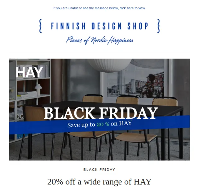 Finnish Design Shop: HAY 20% sleva – červen 2026 | Nuslet.cz