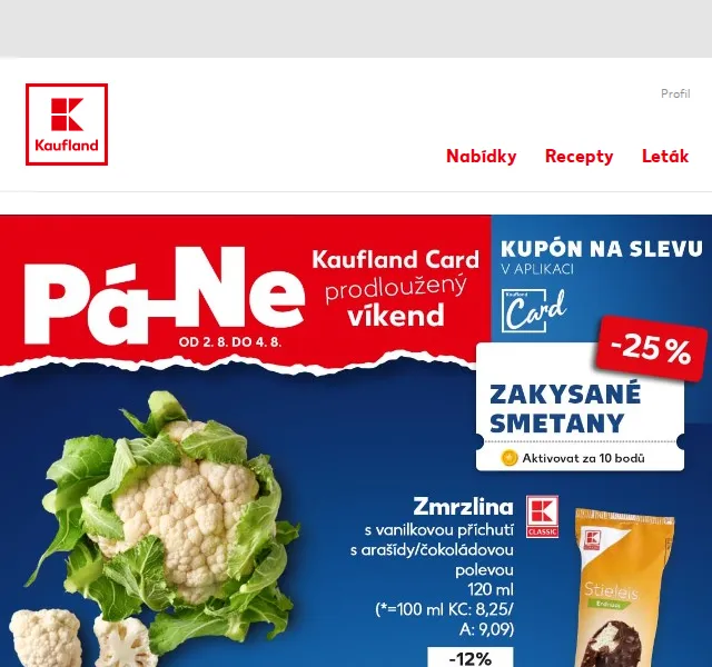 Kaufland: Akční leták – červenec 2026 | Nuslet.cz