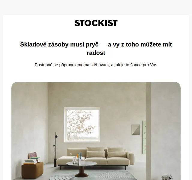 Stockist: Sleva až 35 % na HAY & MUUTO – červenec 2026 | Nuslet.cz