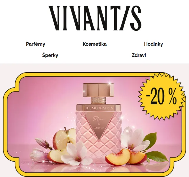 Vivantis: Ahmed Al Maghribi 20 % sleva – červen 2026