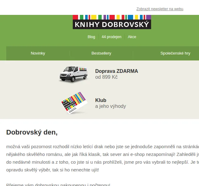 KnihyDobrovsky.cz: Až 20% sleva na bestsellery – červenec 2026 | Nuslet.cz