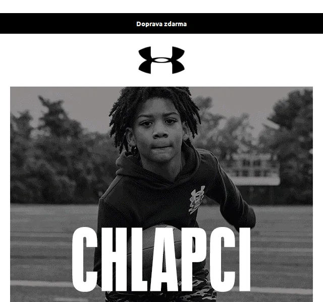 Under Armour: Dětská kolekce – červen 2026 | Nuslet.cz