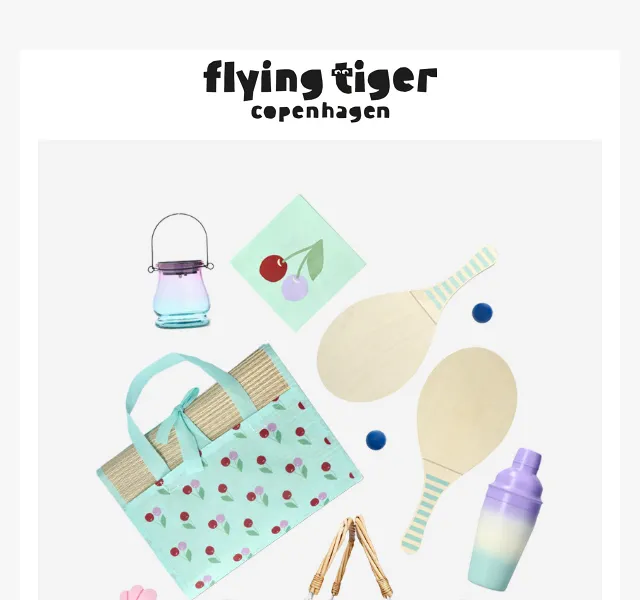 Flying Tiger Copenhagen: piknik a party potřeby – červenec 2026 | Nuslet.cz