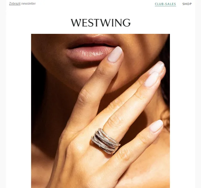 Westwing: Le Diamantaire šperky a Night Garden ložnice – červenec 2026 | Nuslet.cz
