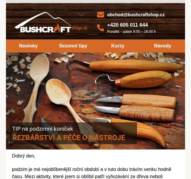 Bushcraftshop: Sada nožů BeaverCraft od 395 Kč – červenec 2026 | Nuslet.cz