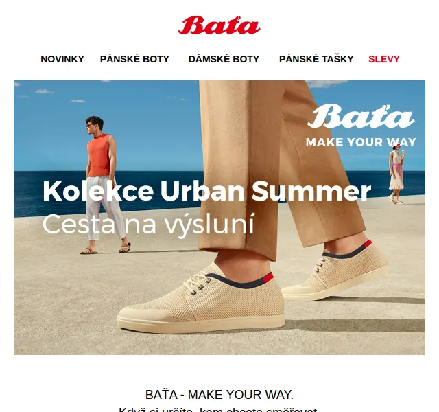 Baťa: Urban Summer kolekce – červenec 2026 | Nuslet.cz