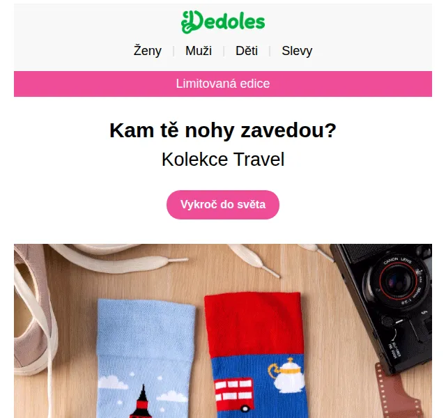 Dedoles: Limitovaná kolekce Travel – červenec 2026 | Nuslet.cz