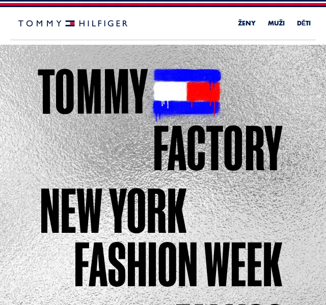 Tommy Hilfiger: Podzimní kolekce 2026 – červen 2026 | Nuslet.cz