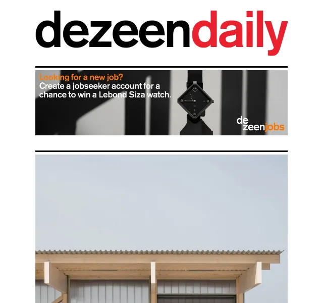 Dezeen Daily: Novinky a inspirace z architektury – červenec 2026 | Nuslet.cz