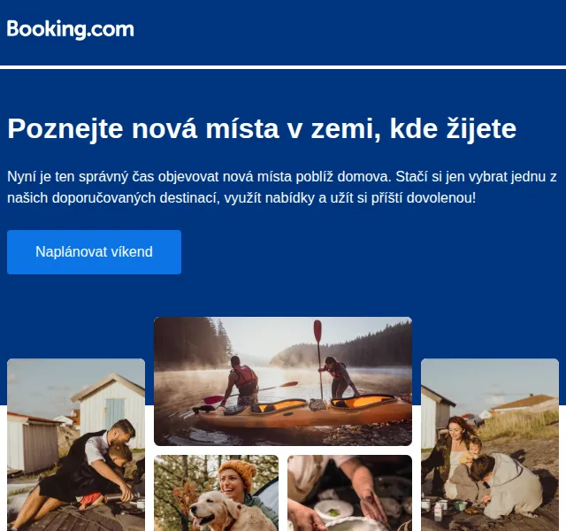 Booking.com: Víkendové pobyty – červen 2026 | Nuslet.cz