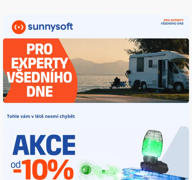 Sunnysoft.cz: Chytrá stanice, wallbox a více – červenec 2026