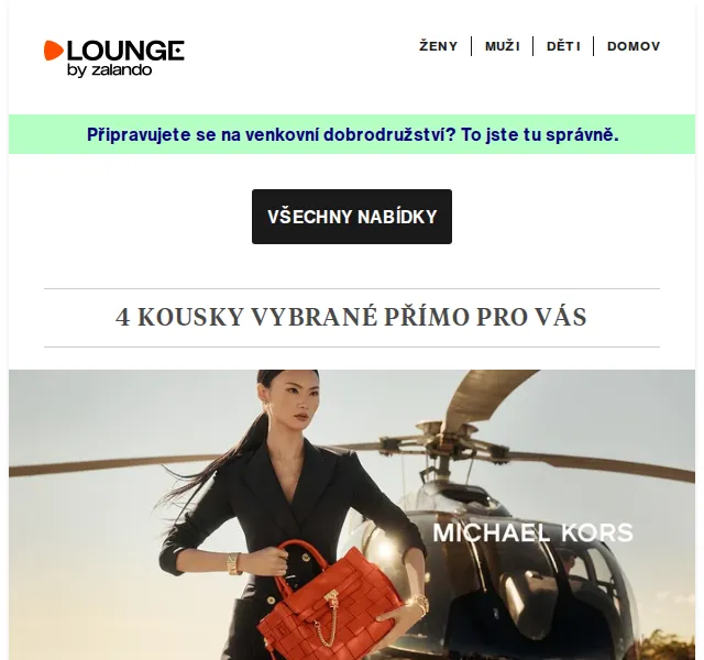 Lounge by Zalando: Michael Kors až 75% – červenec 2026 | Nuslet.cz