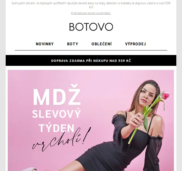 Botovo.cz: 20% sleva na boty, oblečení a kabelky – červen 2026 | Nuslet.cz