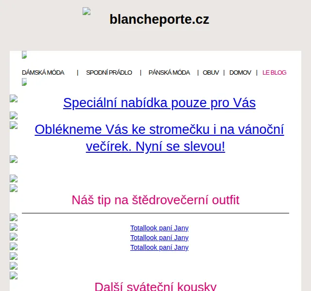 Blancheporte: Sváteční oblečení se slevou – červen 2026 | Nuslet.cz
