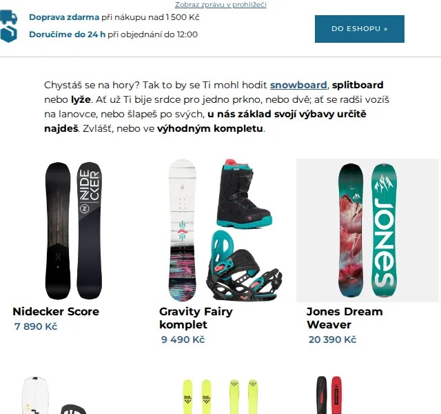 SNOWBOARD ZEZULA: Slevy na výbavu na hory – červen 2026 | Nuslet.cz