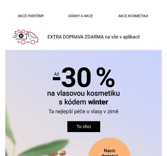 Notino: Doprava zdarma v appce až −30 % – červenec 2026 | Nuslet.cz