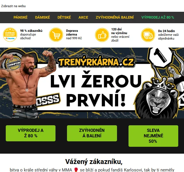 Lukáš z Trenýrkárna.cz: KTV merch Vémola limitovaná edice – červen 2026 | Nuslet.cz