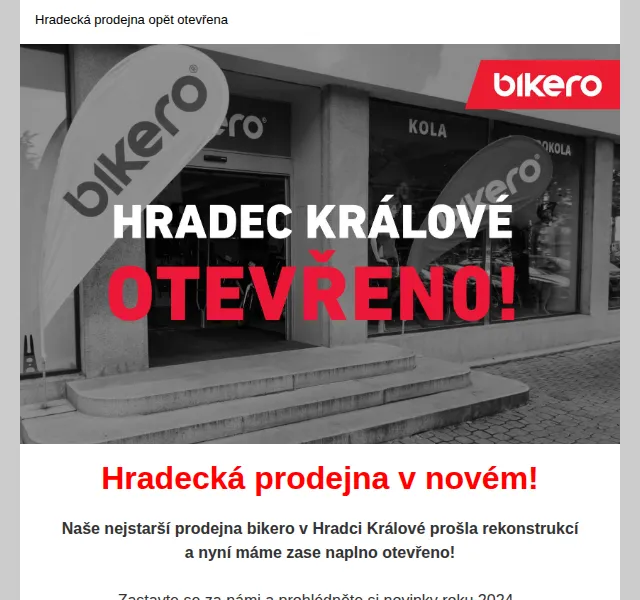czbikero: Otevření zrekonstruované prodejny v Hradci Králové – červenec 2026 | Nuslet.cz