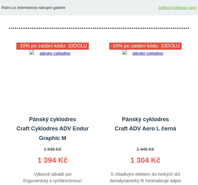 Patro.cz: Craft oblečení a doplňky s 10% slevou – červen 2026 | Nuslet.cz