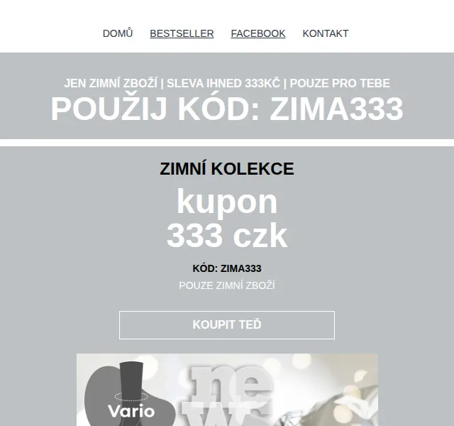 Eliteshoes: Sleva 333 Kč na zimní zboží – červenec 2026 | Nuslet.cz