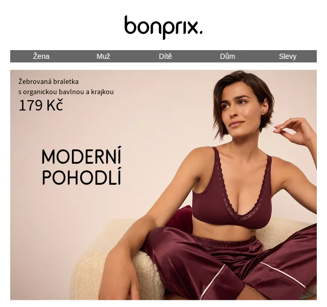 bonprix: Pohodlné prádlo – červenec 2026 | Nuslet.cz