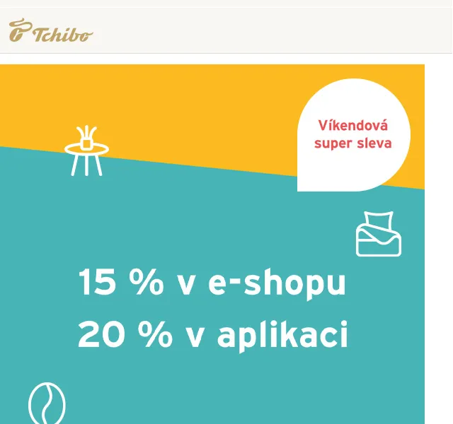 Tchibo: Sleva 15–20 % na módní kolekci – duben 2026