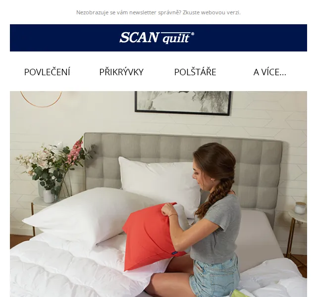 Lucie T. | SCANquilt.cz: jarní povlečení a prostírání – červen 2026 | Nuslet.cz