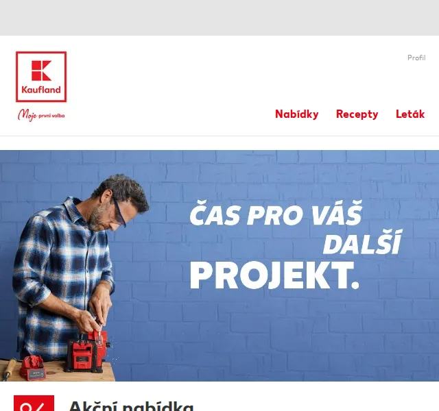 Kaufland: myProject nářadí se slevou – červen 2026 | Nuslet.cz