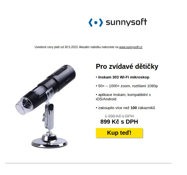 Sunnysoft: Pro zvídavé dětičky a dospělé – červenec 2026 | Nuslet.cz