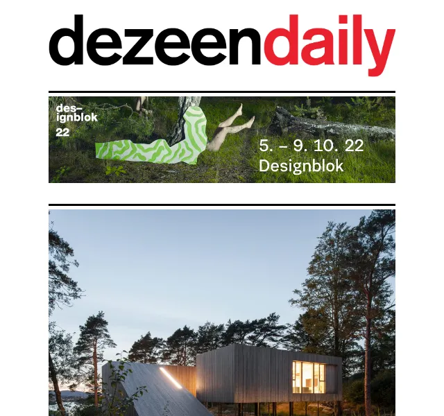 Dezeen Daily: solární architektura a design – červenec 2026 | Nuslet.cz