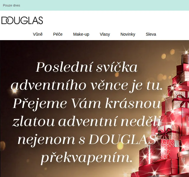 Douglas CZ: 15% sleva na vše – červen 2026 | Nuslet.cz