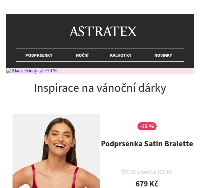 Astratex: Black Friday slevy až 70 % – červen 2026 | Nuslet.cz