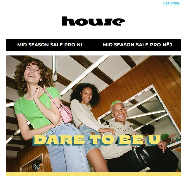 HOUSE: Mid Season Sale – červen 2026 | Nuslet.cz