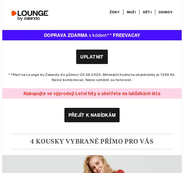 Lounge by Zalando: Guess, Crocs a ONLY – červenec 2026 | Nuslet.cz