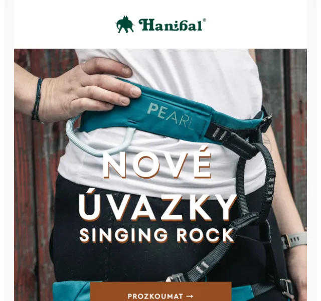 Hanibal.cz: Novinky Singing Rock a akce Jetboil – červenec 2026 | Nuslet.cz