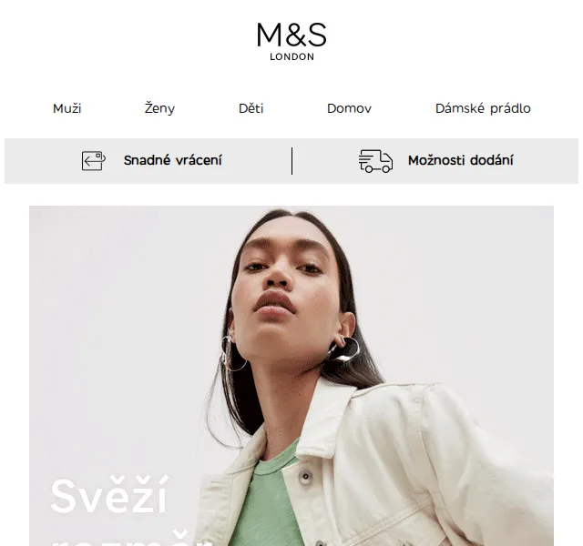 Marks and Spencer: Nová jarní kolekce 2026 – červenec 2026 | Nuslet.cz