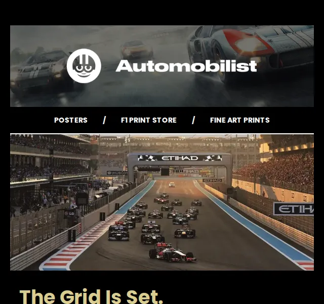 Automobilist: Oficiální plakáty F1 2026 – červenec 2026 | Nuslet.cz
