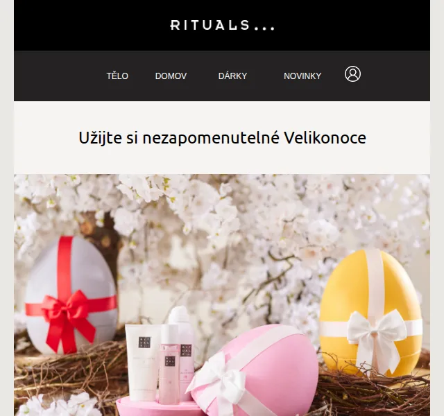 Rituals: Velikonoční vajíčka s dárkem – červenec 2026 | Nuslet.cz