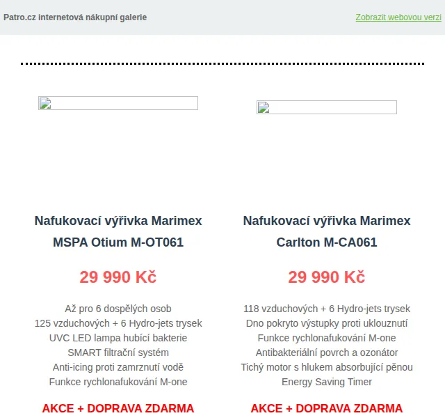 Patro.cz: Sleva 1 500 Kč na Marimex vířivky – červen 2026 | Nuslet.cz