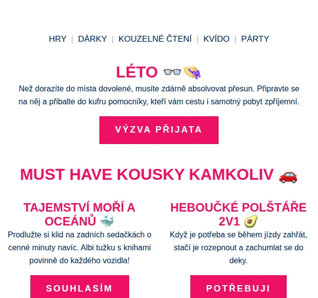 Albi: Letní cestovní must have – červenec 2026 | Nuslet.cz