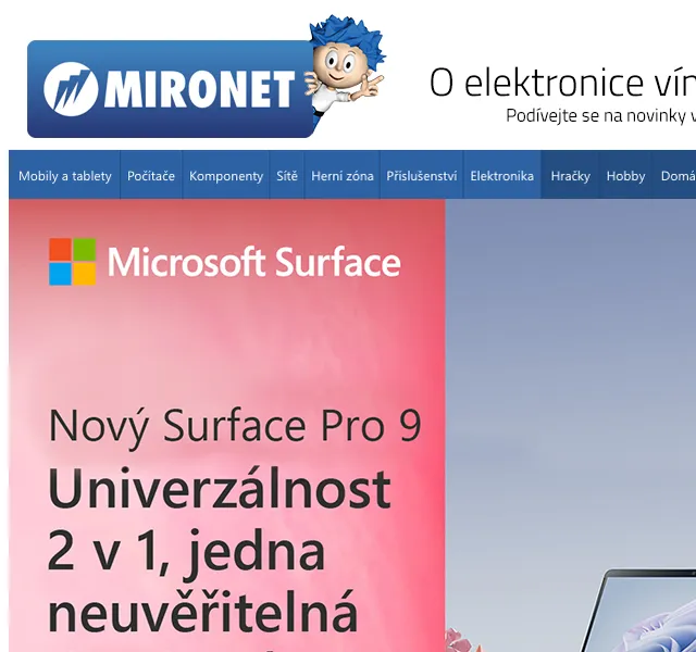 Mironet: Nová řada Microsoft Surface – červen 2026 | Nuslet.cz