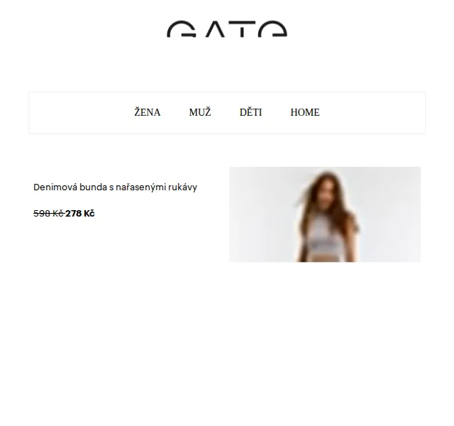 gate.shop: denimová móda ve slevě – červenec 2026 | Nuslet.cz