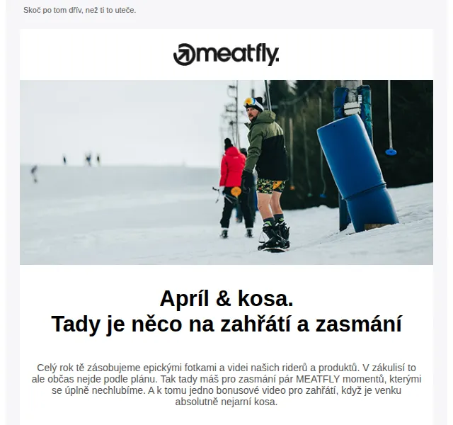 Meatfly: sleva 20% na skateboardy a nové legíny – červen 2026 | Nuslet.cz