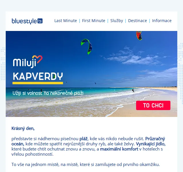 CK Blue Style Kapverdy: Last Minute dovolená od 12 890 Kč – srpen 2026 | Nuslet.cz