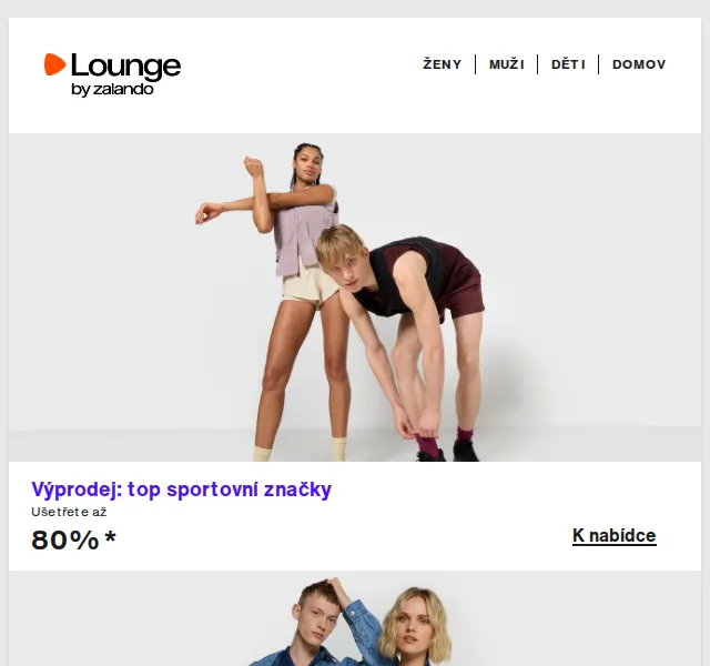 Lounge by Zalando: výprodej až 80 % – červenec 2026 | Nuslet.cz