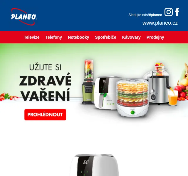 Planeo: Horkovzdušné fritézy a rýžovary se slevou – červenec 2026 | Nuslet.cz