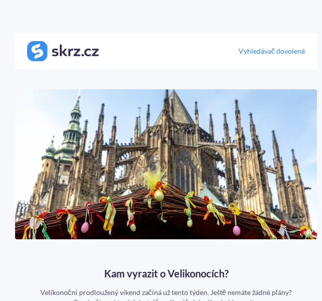 Skrz: Last minute Velikonoce – zájezdy a hotely – červenec 2026 | Nuslet.cz