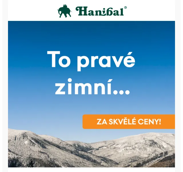 Hanibal: Zimní vybavení se slevou – červen 2026 | Nuslet.cz