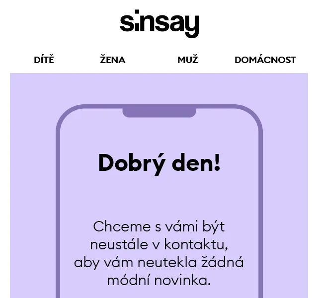 Sinsay: Nová kolekce a sběr telefonů – červenec 2026 | Nuslet.cz