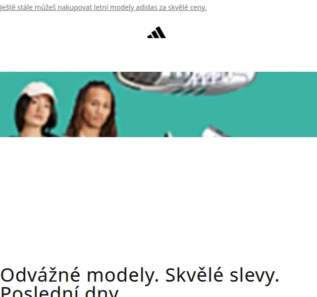 adidas: Letní výprodej se slevami až 50 % – červenec 2026 | Nuslet.cz